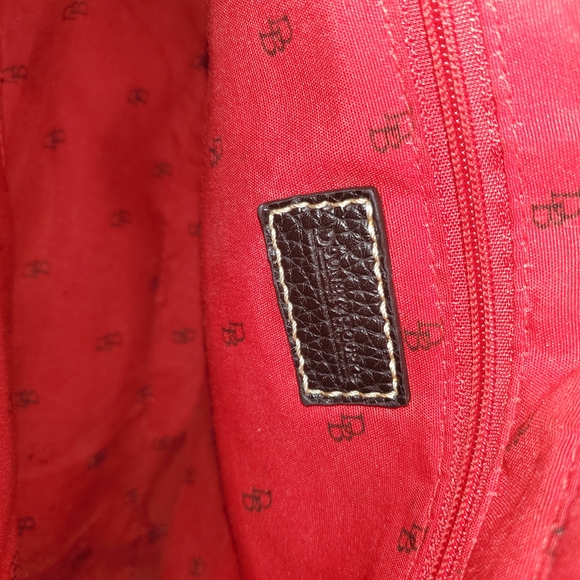 Dooney & Bourke Brown and Tan Satchel - Picture 4 of 10